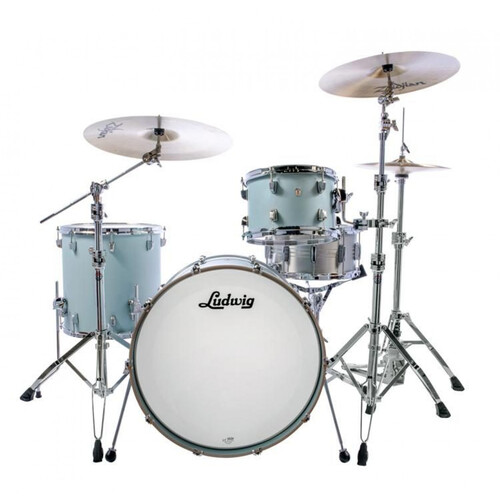Ludwig Neusonic 3 Piece 20" Shell Pack - Skyline Blue