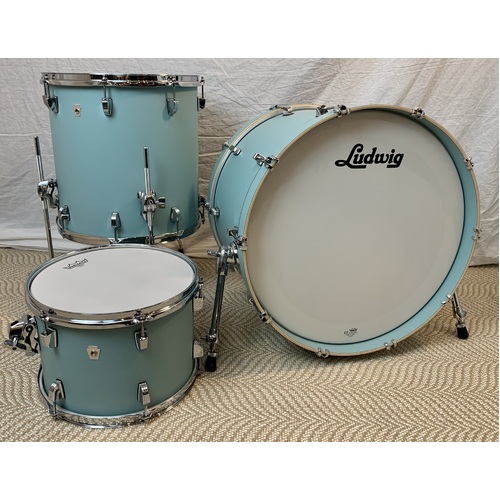 Ludwig NeuSonic 22" FAB 3pc Shell Pack - Skyline Blue