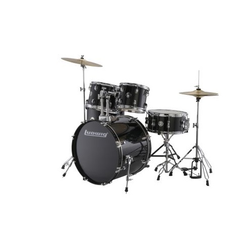 Ludwig Accent 22" Drive Drum Kit Colour: Black