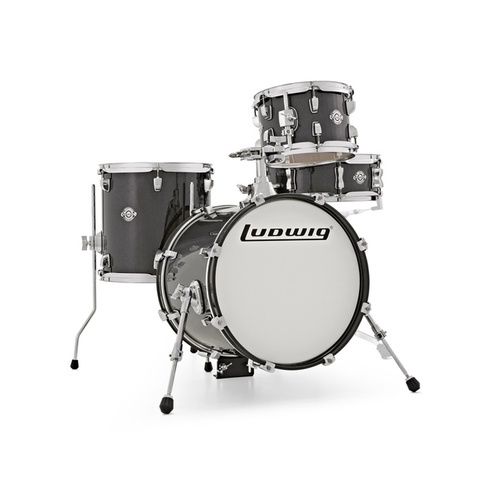 Ludwig 16" Breakbeats Shell Pack  Finish: Black Gold Sparkle