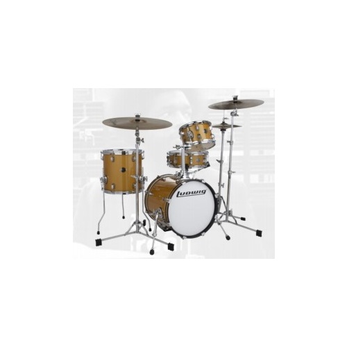 Ludwig Breakbeats 16" Shell Pack - Gold Sparkle Finish