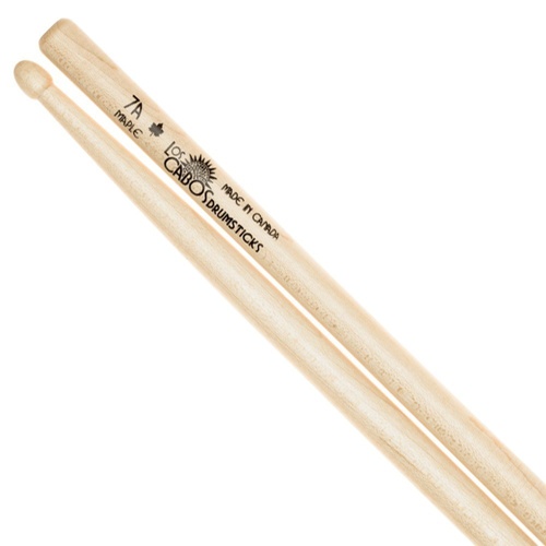 Los Cabos 7a Maple Wood Tip Drumsticks