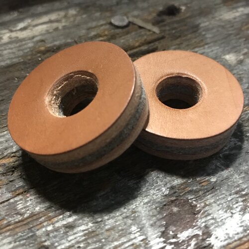 Leather Cymbal Washers - 2 pack