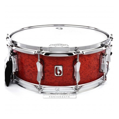 BDC Legend Snare Drum 14" x 5.5" - Buckingham Scarlett Finish