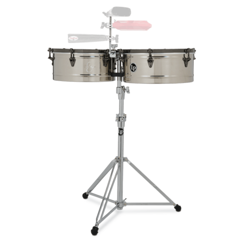 LP 14"/15" Steel Black Nickel E-Class Timbales