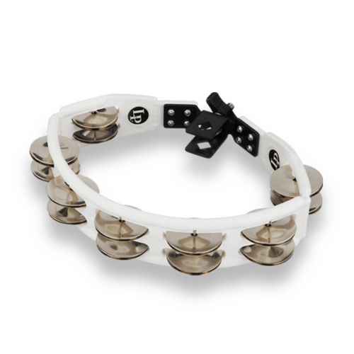 LP Cyclops Mounted Tambourine - White