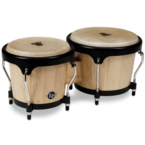 LP Aspire Series Bongos Natural Wood