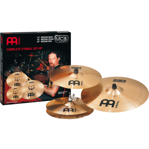 MEINL MCS Complete Cymbal Set 14" 16" / 20" - Discontinued Model -