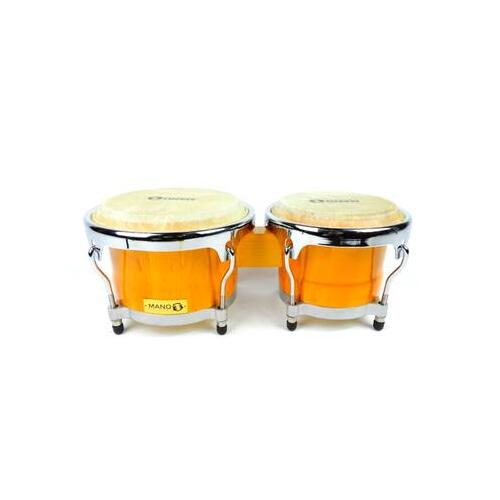 Mano Professional Cuban Style Bongos - Natural
