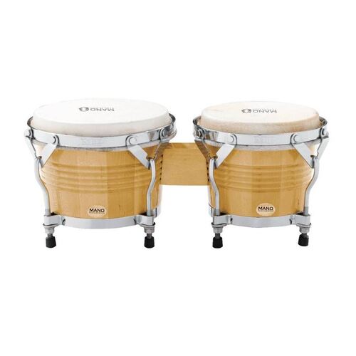 Mano Pro Shell Bongos 7" and 8" - Natural