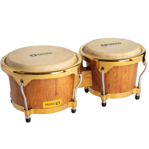 Mano Percussion Bongos -  Acacia & Red Oak