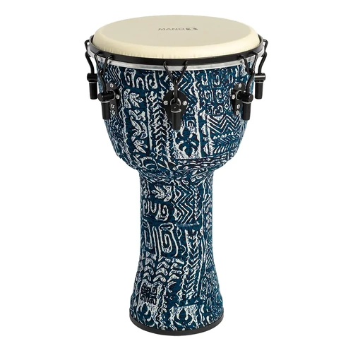 Mano 12" Tuneable Djembe - Blue Silk Finish