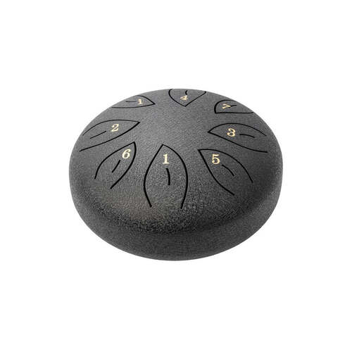 Mano 6" 8 Note Tongue Drum in C - Black