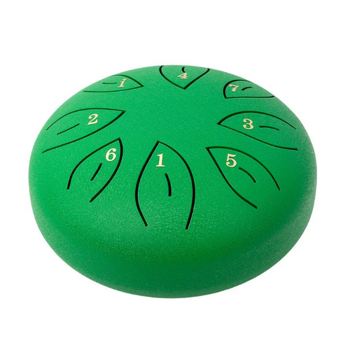 Mano 6" 8 Note Tongue Drum in C - Green