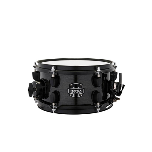 Mapex MPX 10" x 5.5" Maple/Poplar Hybrid Shell Snare - Transparent Midnight Black