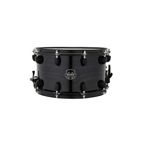 MPX 14" x 8" Maple/Poplar Hybrid Shell Deep Snare Drum - Transparent Midnight Black (Black Hardware)