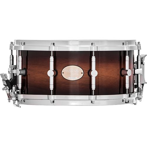 MAJESTIC 14" X 6.5" WALNUT PROPHONIC SNARE DRUM