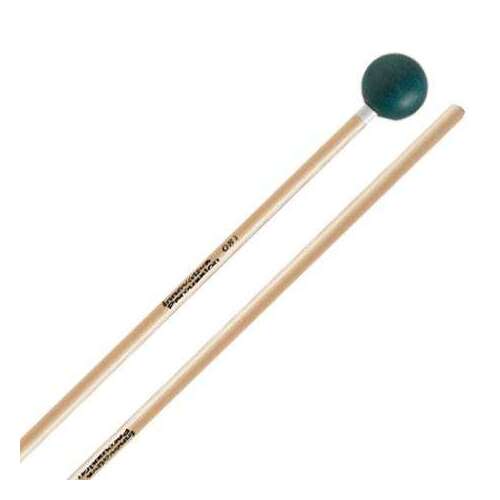 Innovative Percussion OS1 Medium Soft Xylophone /Bell Mallets, White Tape