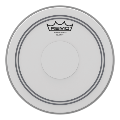 Powerstroke® P3 Coated Drumhead - Top Clear Dot, 10"