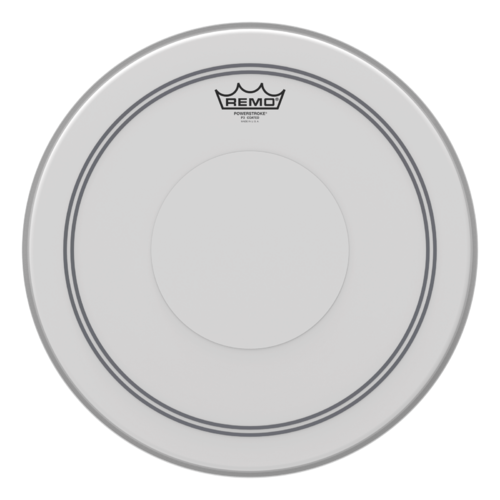 Powerstroke® P3 Coated Drumhead - Top Clear Dot, 16"
