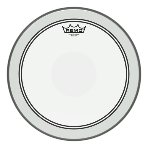 Remo 13" Powerstroke P3 Clear Drum Head - Top Clear Dot