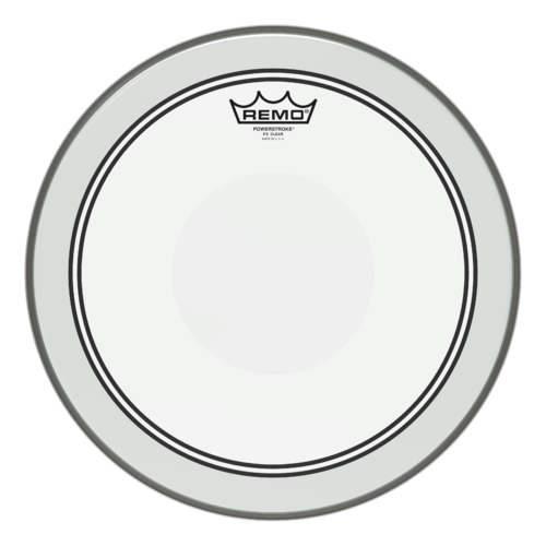 Remo 14" Powerstroke P3 Clear Drum Head - Top Clear Dot