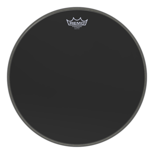 Remo 16" Powerstroke P3 Ebony Bass Drum Head