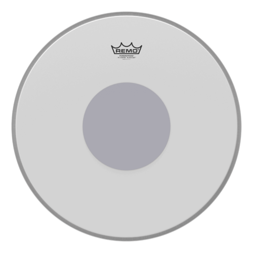 Controlled Sound® X Coated Black Dot™ Bass Drumhead - Bottom Black Dot™, 18"