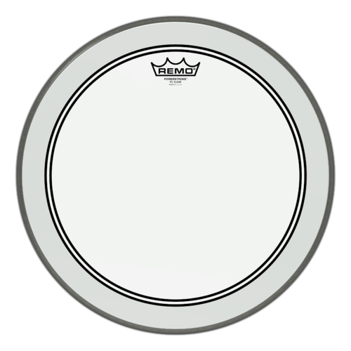 Remo 16" Powerstroke P3 Clear Bass Drum Head