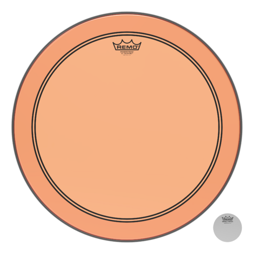 Remo 18"Powerstroke P3 Colortone Orange Bass Drum Head