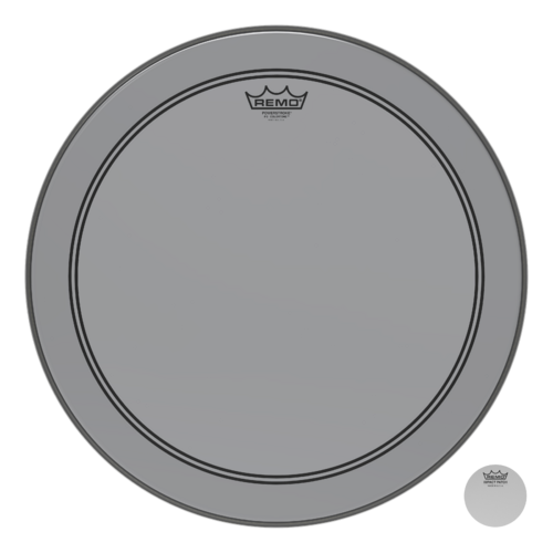 Remo 18" Powerstroke P3 Colortone Smoke Bass Drum Head