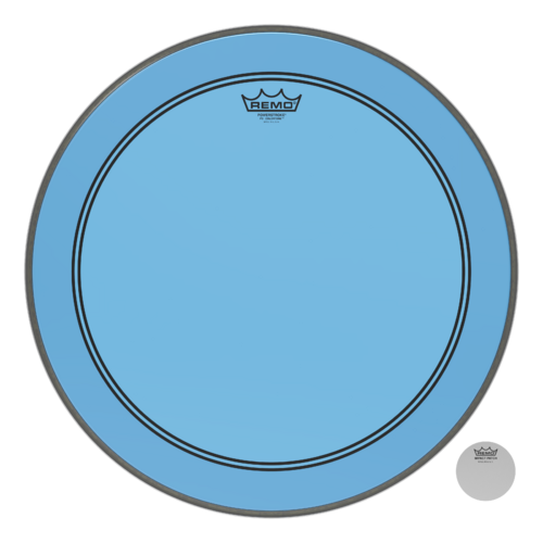 Remo 20" Powerstroke P3 Colortone Blue Bass Drum Head
