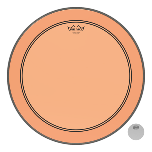Powerstroke® P3 Colortone™ Orange Bass Drumhead, 20"