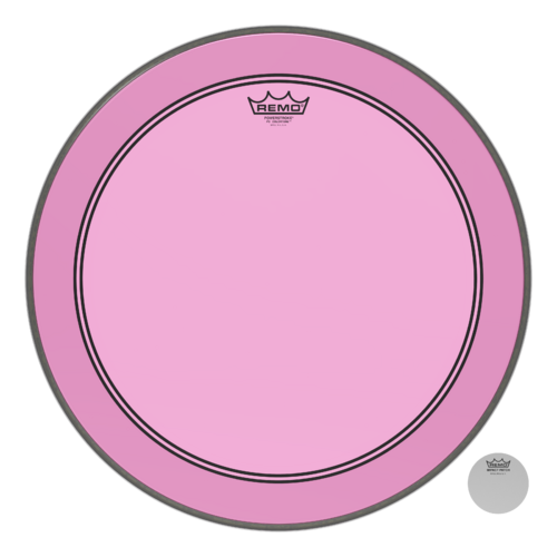 Remo 20" Powerstroke P3 Colortone Pink Bass Drum Head