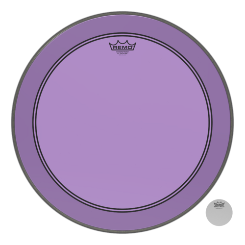 Remo 20" Powerstroke P3 Colortone Purple Bass Drum Head