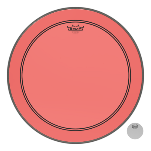 Powerstroke® P3 Colortone™ Red Bass Drumhead, 20"