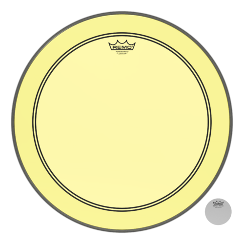 Powerstroke® P3 Colortone™ Yellow Bass Drumhead, 20"