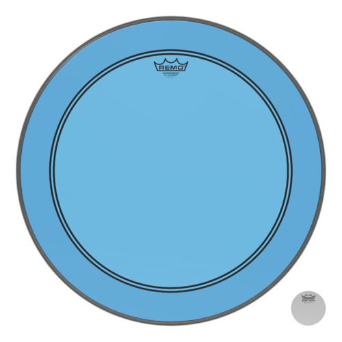 Remo 22" Powerstroke P3 Colortone Blue Bass Drum Head