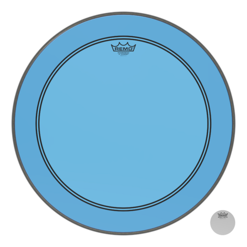 Powerstroke® P3 Colortone™ Blue Bass Drumhead, 22"