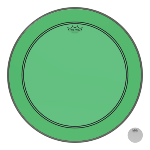 Powerstroke® P3 Colortone™ Green Bass Drumhead, 22"