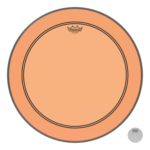 Powerstroke® P3 Colortone™ Orange Bass Drumhead, 22"
