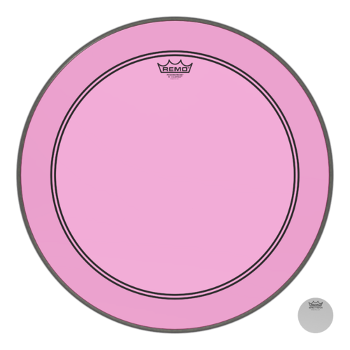 Powerstroke® P3 Colortone™ Pink Bass Drumhead, 22"