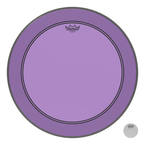 Powerstroke® P3 Colortone™ Purple Bass Drumhead, 22"