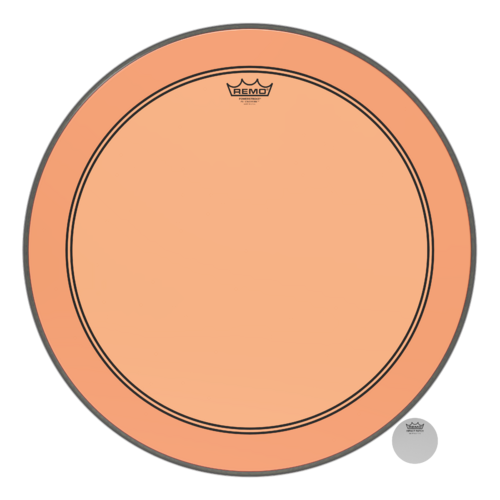 Remo 24" Powerstroke P3 Colortone Orange Bass Drum Head