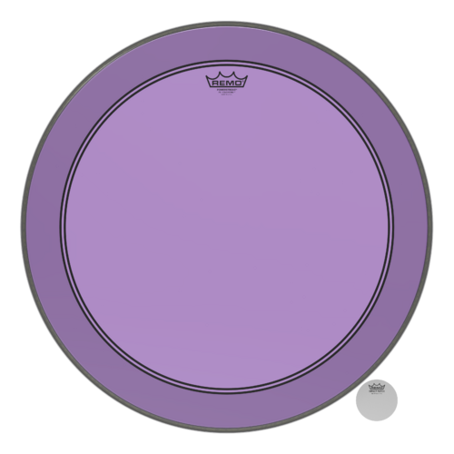 Remo 24" Powerstroke P3 Colortone Purple Bass Drum Head