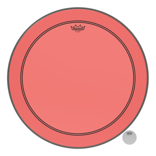 Powerstroke® P3 Colortone™ Red Bass Drumhead, 24"