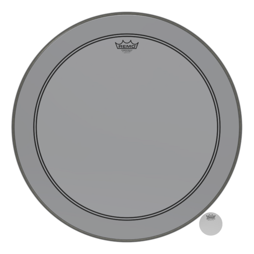 Remo 24" Powerstroke P3 Colortone Smoke Bass Drum Head