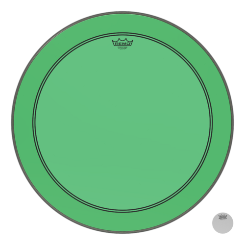 Remo 26" Powerstroke P3 Colortone Green Bass Drum Head