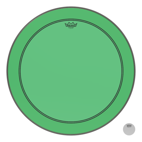 Powerstroke® P3 Colortone™ Green Bass Drumhead, 26"
