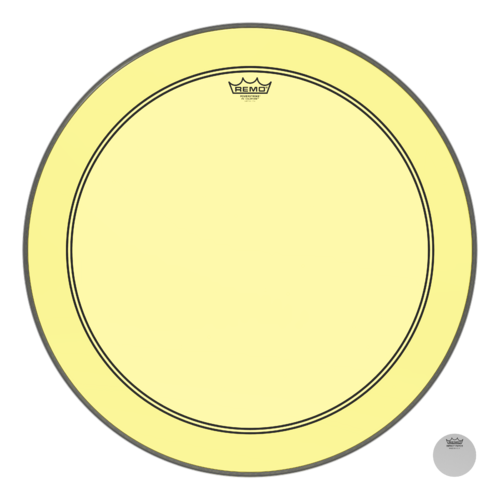 Powerstroke® P3 Colortone™ Yellow Bass Drumhead, 26"